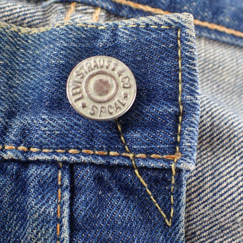 LEVI'S リーバイス 60s 501XX最終 足長R 股カン抜き有 ボタン裏6 裏