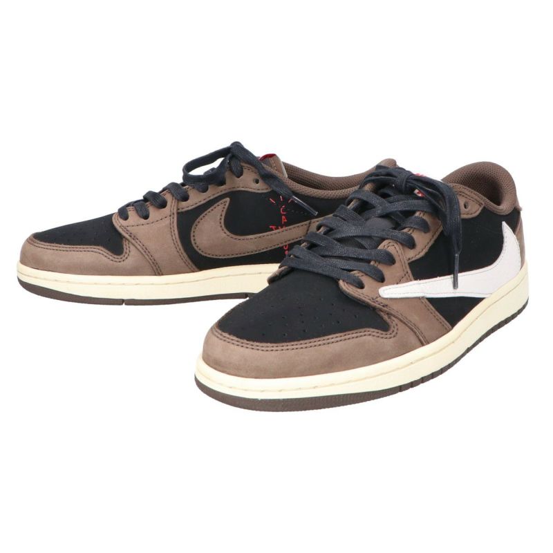 NIKE ナイキ 美品 CQ4277-001 ×TRAVISSCOTT トラヴィス スコット AIR