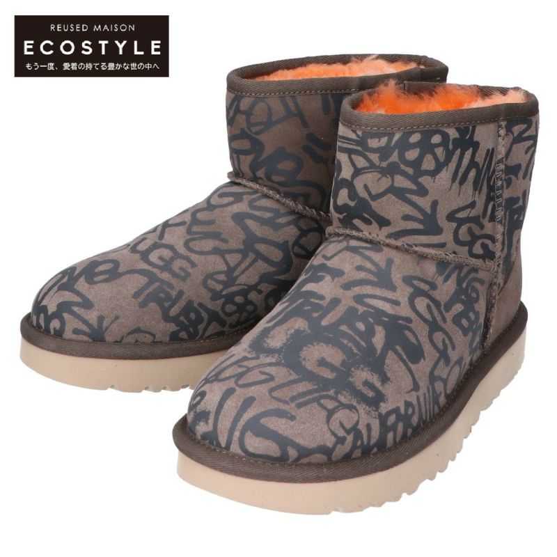 UGG アグ 【新品同様】1105432 CLASSIC STREET GRAFFITI MINI