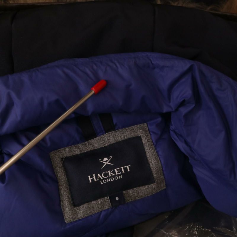 HACKETT LONDON ハケットロンドン HM401516 ネイビー N-3B型 ダウンコート S