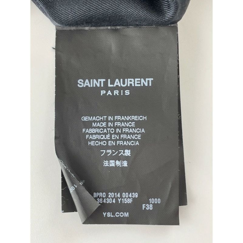 SAINT LAURENT PARIS サンローランパリ ﾌﾞﾗｯｸ 14年 364304 ﾁｭﾆｯｸ