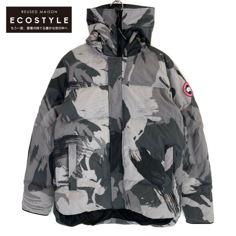 CANADA GOOSE カナダグース グレーカモフラ 3804M マクミランパーカー ダウンジャケット L ｜ブランド古着の販売 「エコスタイル」