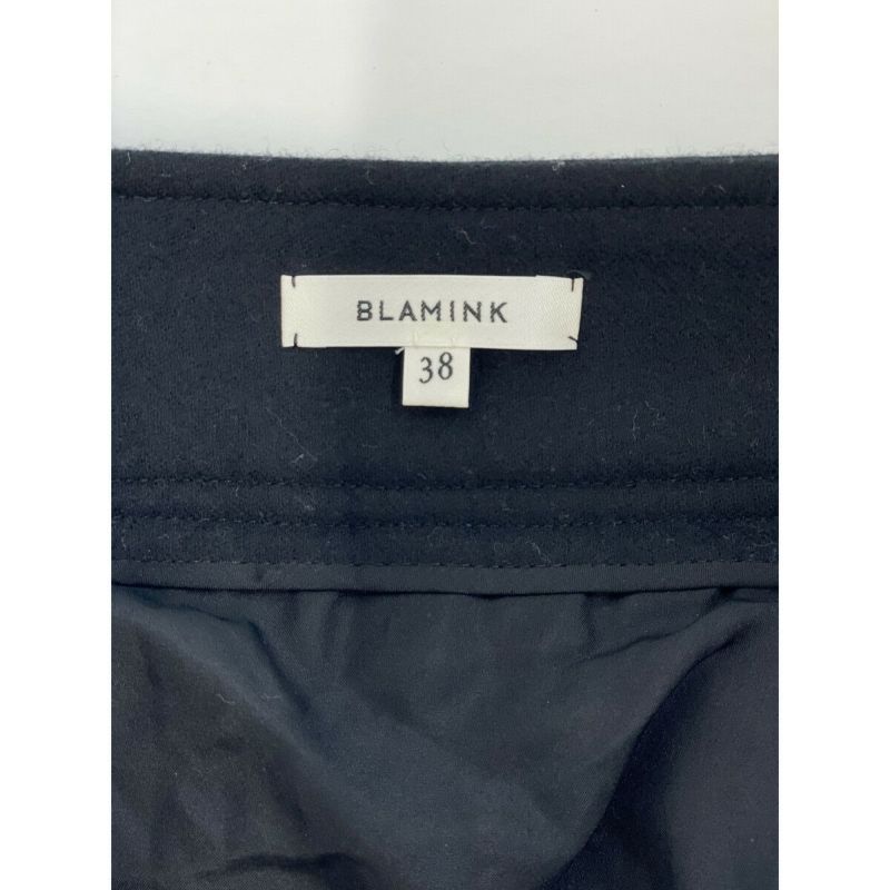 BLAMINK ブラミンク 【美品】7924-299-0066 ウール プリーツ ロング 38 