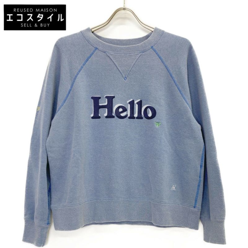 MADISON BLUE マディソンブルー MB224-7005 HELLO SWEAT L/S URAKE DYED O1 ｜ブランド古着の販売  「エコスタイル」